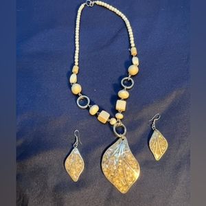 Necklace and Earrings